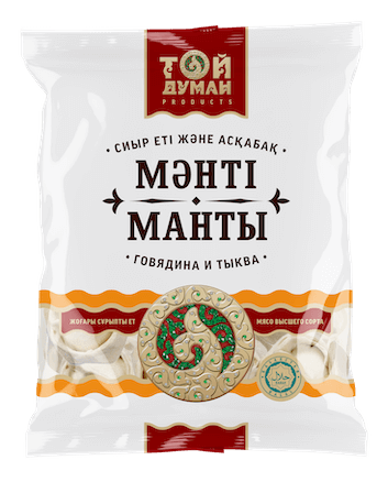 Манты Той Думан с говядиной и тыквой