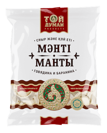 Манты Той Думан с говядиной и бараниной
