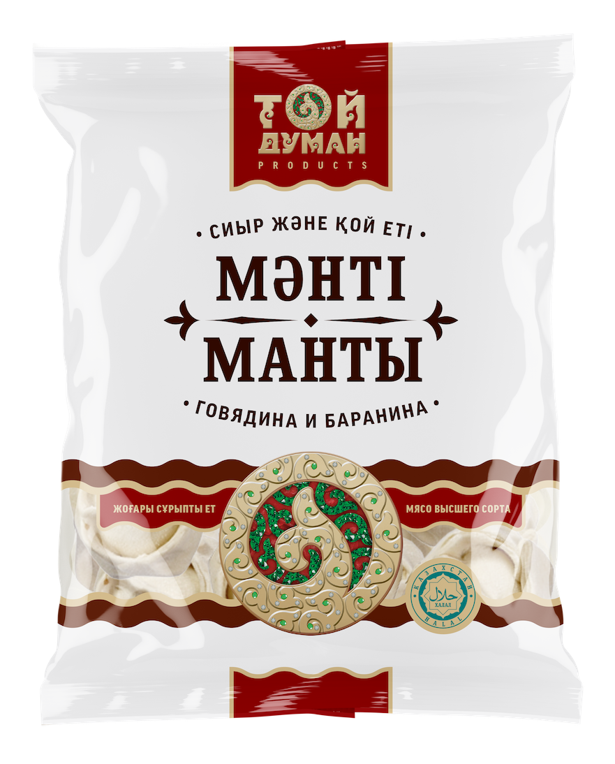 Манты Той Думан с говядиной и бараниной